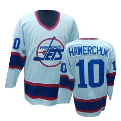 Dale Hawerchuk CCM Winnipeg Jets Premier White Throwback NHL Jersey