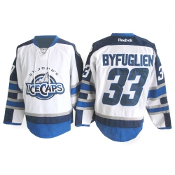 Dustin Byfuglien Reebok Winnipeg Jets Authentic White St. John's IceCaps NHL Jersey