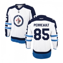 Mathieu Perreault Reebok Winnipeg Jets Authentic White Away Jersey