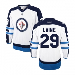 Patrik Laine Reebok Winnipeg Jets Premier White Away Jersey