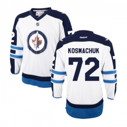 Scott Kosmachuk Youth Reebok Winnipeg Jets Authentic White Away Jersey
