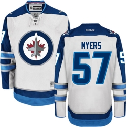 Tyler Myers Reebok Winnipeg Jets Authentic White Away NHL Jersey