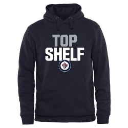 NHL Winnipeg Jets Top Shelf Pullover Hoodie - Navy