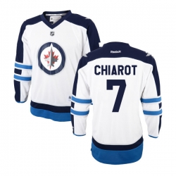 Ben Chiarot Reebok Winnipeg Jets Authentic White Away Jersey
