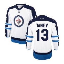 Brandon Tanev Reebok Winnipeg Jets Premier White Away Jersey