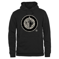 NHL Winnipeg Jets Black Rink Warrior Pullover Hoodie