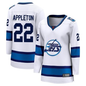 Mason Appleton Women's Fanatics Branded Winnipeg Jets Breakaway White Special Edition 2.0 Jersey