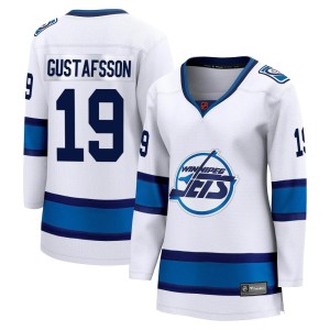 David Gustafsson Women's Fanatics Branded Winnipeg Jets Breakaway White Special Edition 2.0 Jersey