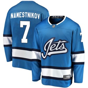 Vladislav Namestnikov Men's Fanatics Branded Winnipeg Jets Breakaway Blue Alternate Jersey