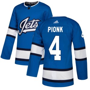 Neal Pionk Men's Adidas Winnipeg Jets Authentic Blue Alternate Jersey