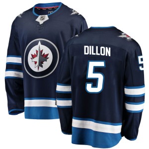 Brenden Dillon Men's Fanatics Branded Winnipeg Jets Breakaway Blue Home Jersey