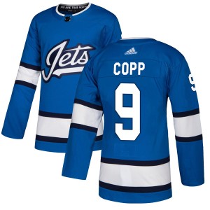 Andrew Copp Youth Adidas Winnipeg Jets Authentic Blue Alternate Jersey