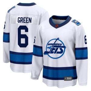 Ted Green Youth Fanatics Branded Winnipeg Jets Breakaway White Special Edition 2.0 Jersey