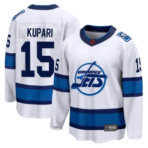 Rasmus Kupari Youth Fanatics Branded Winnipeg Jets Breakaway White Special Edition 2.0 Jersey
