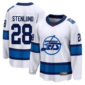 Kevin Stenlund Youth Fanatics Branded Winnipeg Jets Breakaway White Special Edition 2.0 Jersey