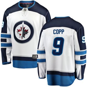 Andrew Copp Men's Fanatics Branded Winnipeg Jets Breakaway White Away Jersey