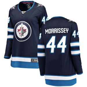 Josh Morrissey Women's Fanatics Branded Winnipeg Jets Breakaway Blue Home Jersey