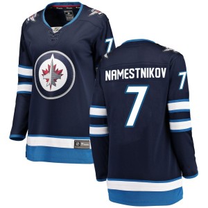 Vladislav Namestnikov Women's Fanatics Branded Winnipeg Jets Breakaway Blue Home Jersey