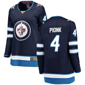 Neal Pionk Women's Fanatics Branded Winnipeg Jets Breakaway Blue Home Jersey