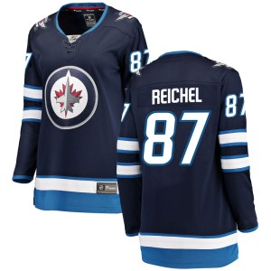 Kristian Reichel Women's Fanatics Branded Winnipeg Jets Breakaway Blue Home Jersey