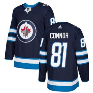 Kyle Connor Youth Adidas Winnipeg Jets Authentic Navy Blue Home Jersey