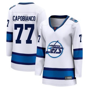 Kyle Capobianco Women's Fanatics Branded Winnipeg Jets Breakaway White Special Edition 2.0 Jersey