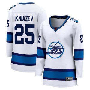 Artemi Kniazev Women's Fanatics Branded Winnipeg Jets Breakaway White Special Edition 2.0 Jersey