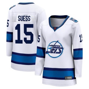 C.J. Suess Women's Fanatics Branded Winnipeg Jets Breakaway White Special Edition 2.0 Jersey