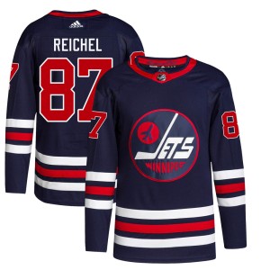 Kristian Reichel Youth Adidas Winnipeg Jets Authentic Navy 2021/22 Alternate Primegreen Pro Jersey