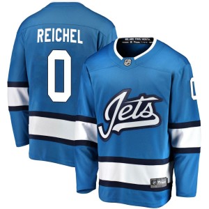 Kristian Reichel Youth Fanatics Branded Winnipeg Jets Breakaway Blue Alternate Jersey
