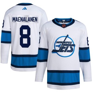 Saku Maenalanen Youth Adidas Winnipeg Jets Authentic White Reverse Retro 2.0 Jersey
