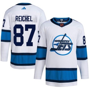 Kristian Reichel Youth Adidas Winnipeg Jets Authentic White Reverse Retro 2.0 Jersey