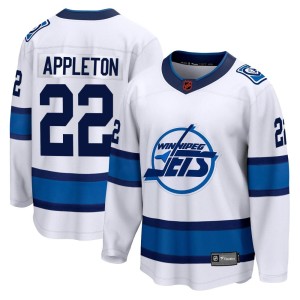 Mason Appleton Youth Fanatics Branded Winnipeg Jets Breakaway White Special Edition 2.0 Jersey