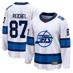 Kristian Reichel Youth Fanatics Branded Winnipeg Jets Breakaway White Special Edition 2.0 Jersey